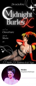 Soirée Burlesque « MIDNIGHT BURLESK »